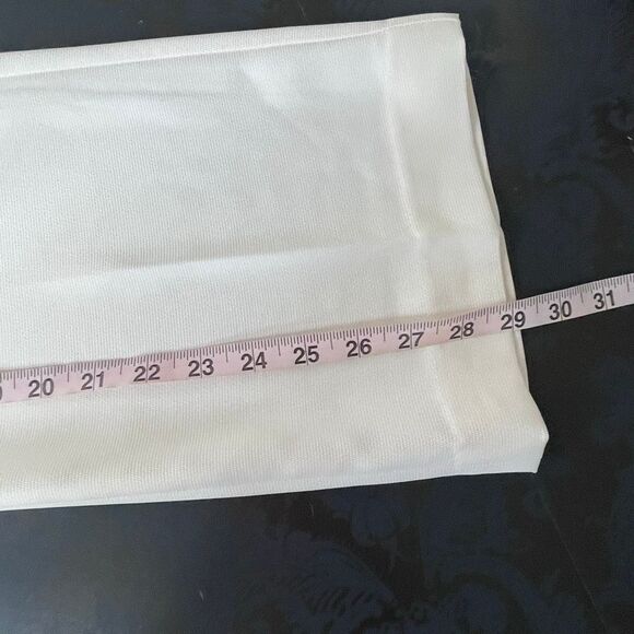 Express Wide Leg Super High Rise Ruffle Trim Waist Dress Pants Size 6S - Picture 7 of 12